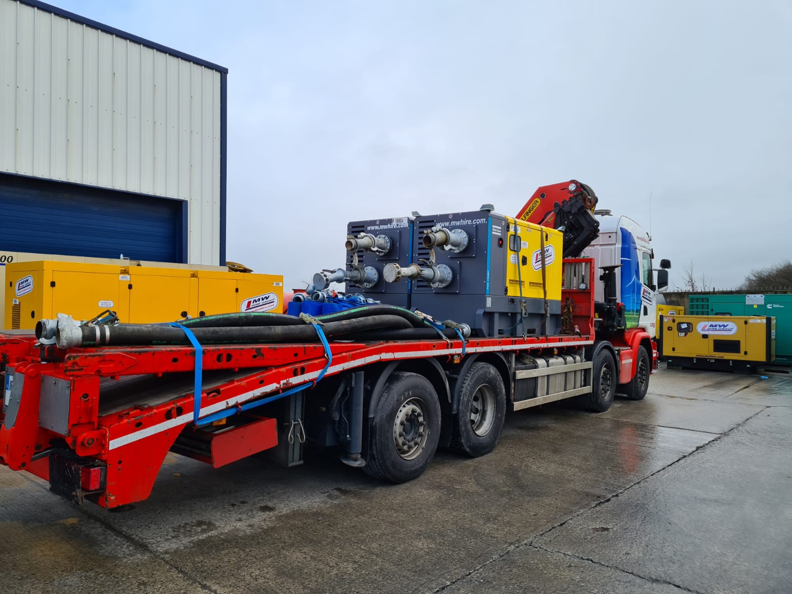 New gear heading out this morning